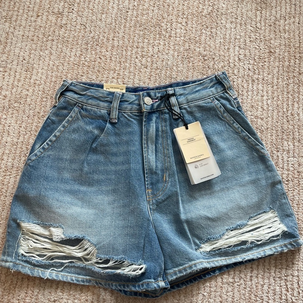 Scotch & Soda The Shore Denim Chino shorts